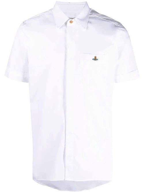 Camicia a maniche corte in cotone biologico Vivienne Westwood | 24010004W009QA401